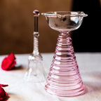 Ringing Glass Bell Pink