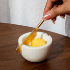 White Marble Butter Dish